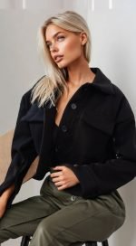 Striped woven cloth jacket - Image 3