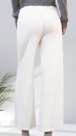Cozy fabric palazzo pants - Image 2