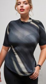 Smoke effect T-shirt - Image 3