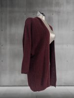 Kimono-effect batwing sleeve cardigan - Image 5