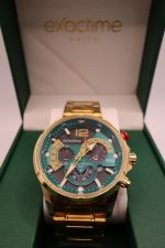 Italian-Designed Golf-Inspired Oversized Chronograph Watch - Image 6