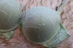 Lace effect underwire bra set - Image 3