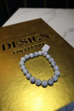 Howlite Marble Beaded Bracelet – Timeless Elegance - Image 3