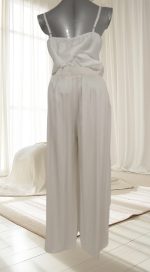 Smooth satin trousers with soft touch - Image 6