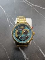 Italian-Designed Golf-Inspired Oversized Chronograph Watch