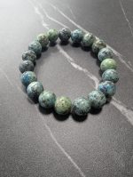 Blue Jasper Beaded Bracelet – Natural Elegance