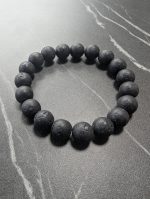 Lava Stone Bracelet – Strength & Style