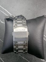 Men’s Rectangular Steel Watch – Modern & Sophisticated - Image 4